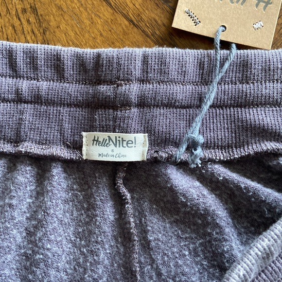 NWT Hello Nite Washed Grey Relaxed Pull On Pants Women's small - Picture 3 of 7